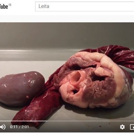 Nemendur í sláturgerð