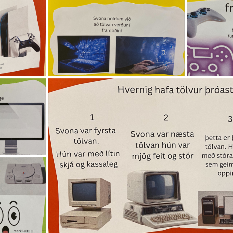 Tæknin hefur breyst í tímans rás