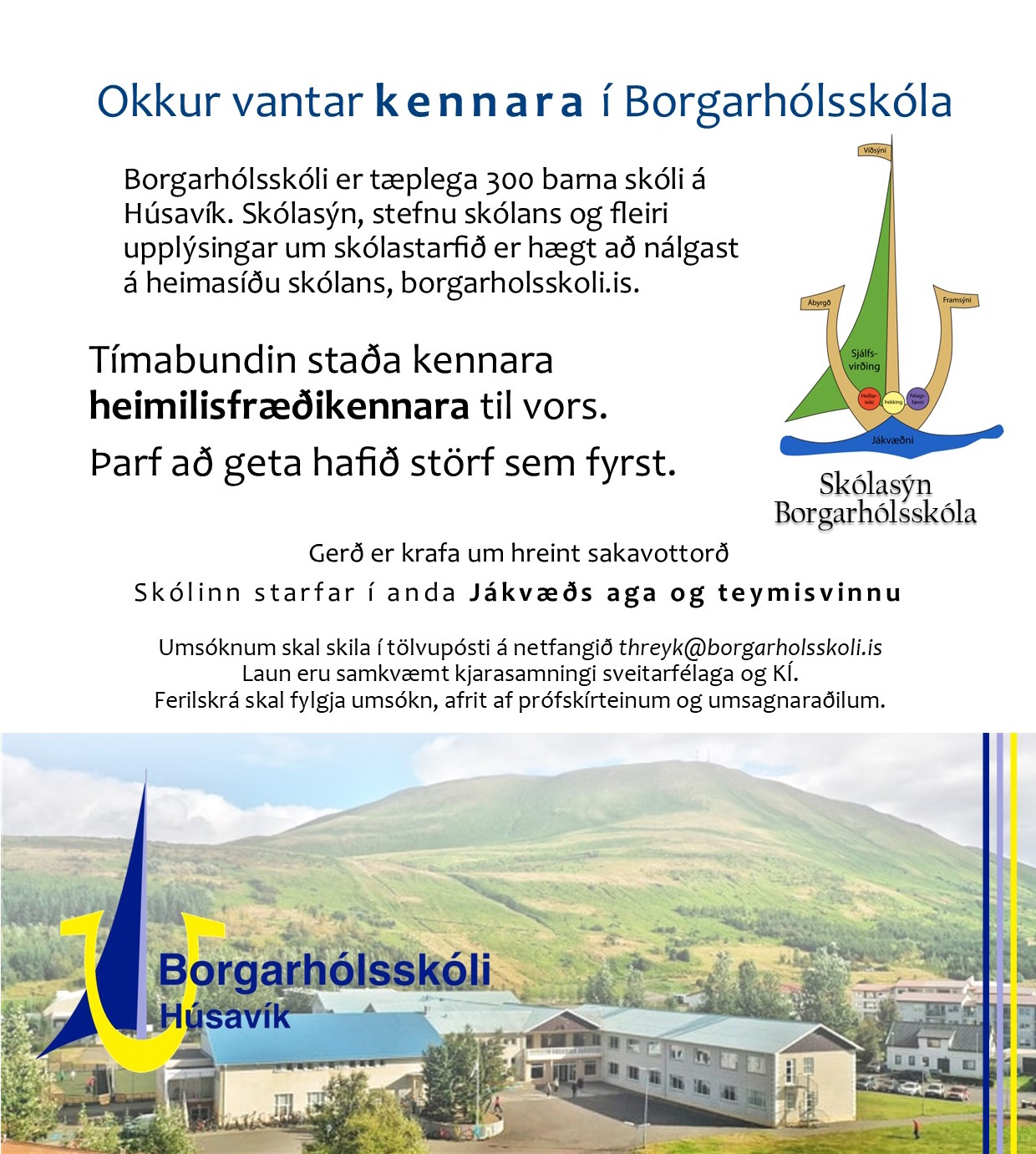 Auglýsing milli frétta