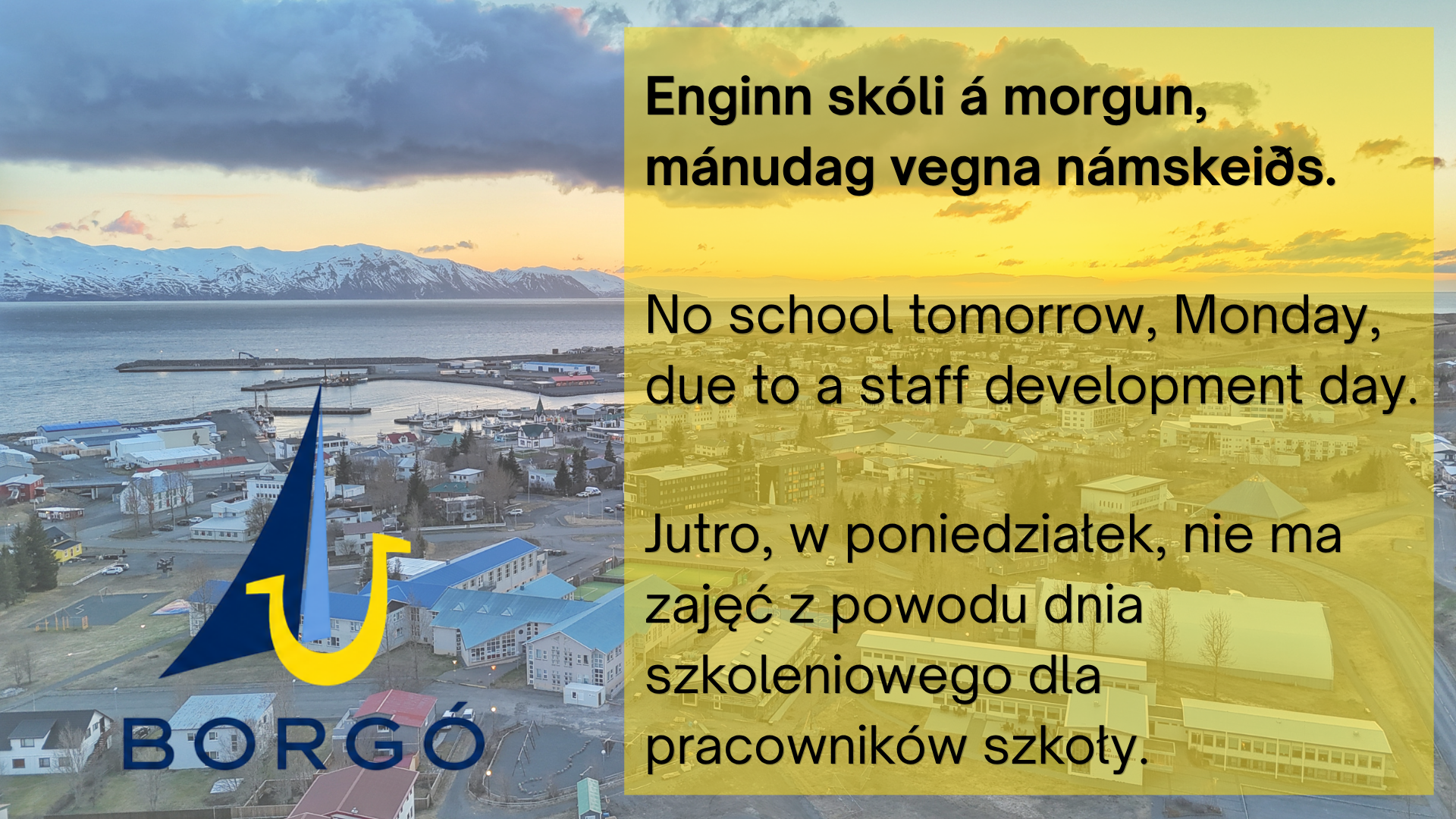 Auglýsing milli frétta
