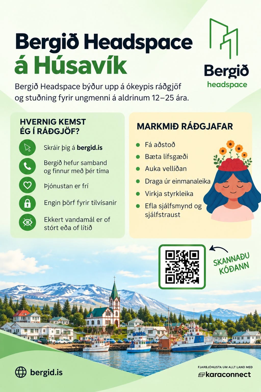 Auglýsing milli frétta
